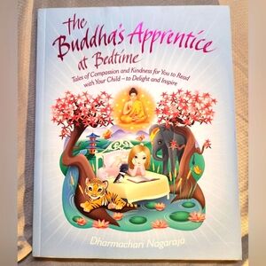 The Buddha's Apprentice at Bedtime story book with colorful pictures.